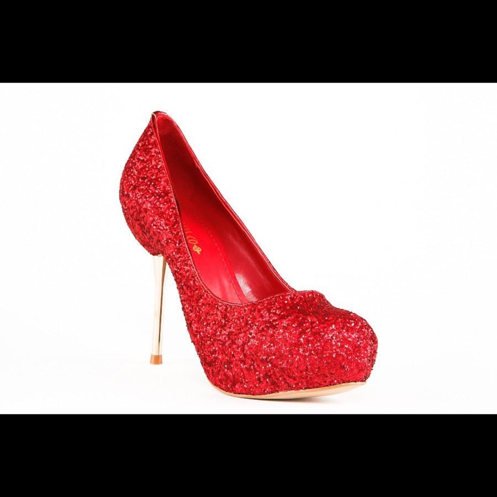 👠BEST PRICE no offer.Top Heels Co Sofia Red Pumps - Picture 4 of 4
